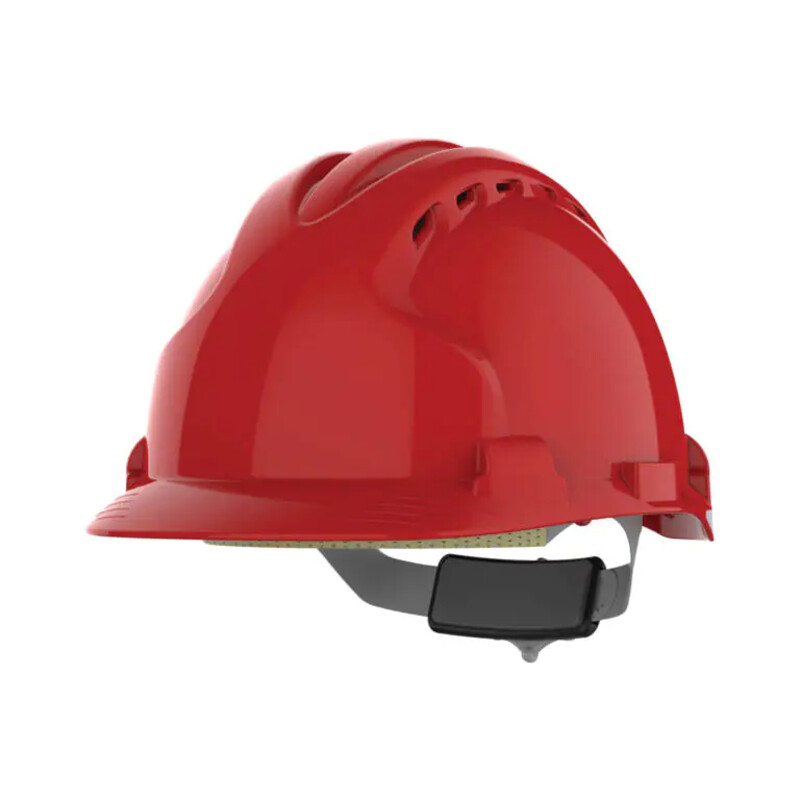Warrior EVO8 High Impact - Safety Helmets - Vented - Red Thumbnail