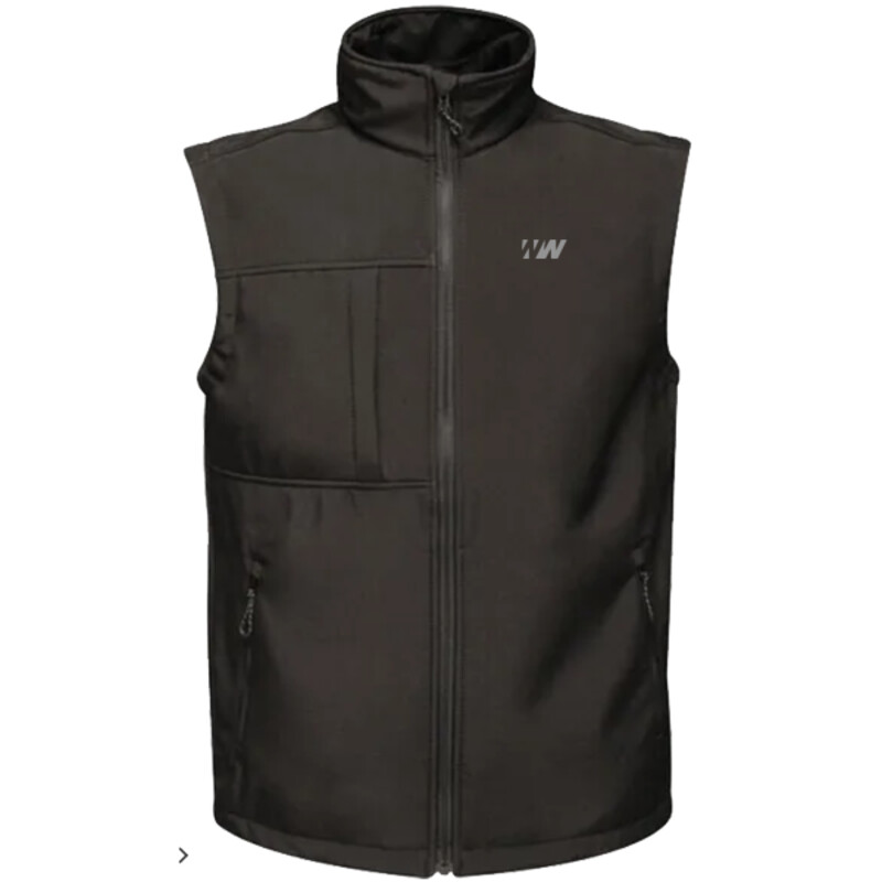 Walsall Wood - Octagon II Men's 3 Layer Printable Softshell Bodywarmer - Front Of House Thumbnail