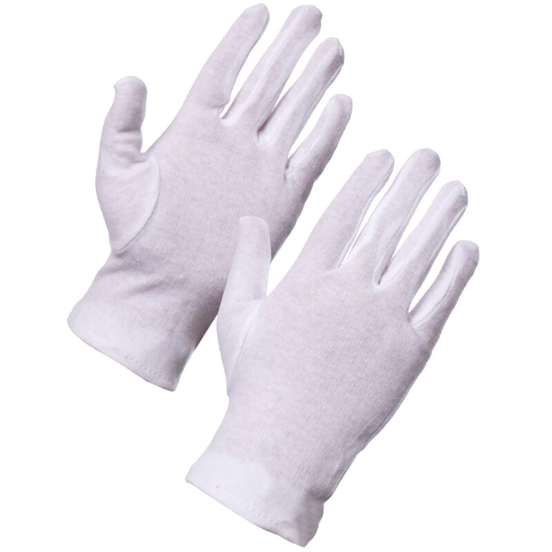 Supertouch Cotton Work Gloves - Ladies - White - 500 Pairs Thumbnail
