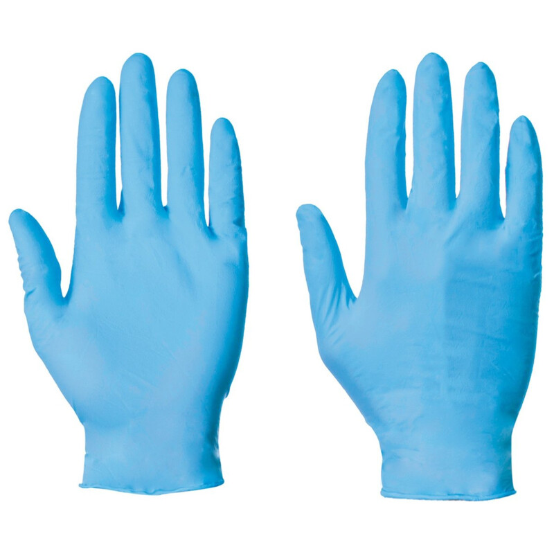 Supertouch Powderfree 5.5 Nitrile Work Gloves - Medical - Blue - 1000 Pieces Thumbnail