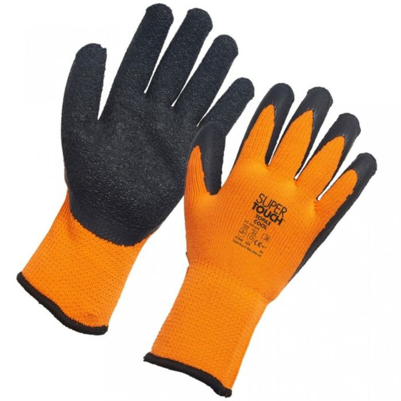 Supertouch Topaz Cool Work Gloves - Orange - 120 Pairs Thumbnail