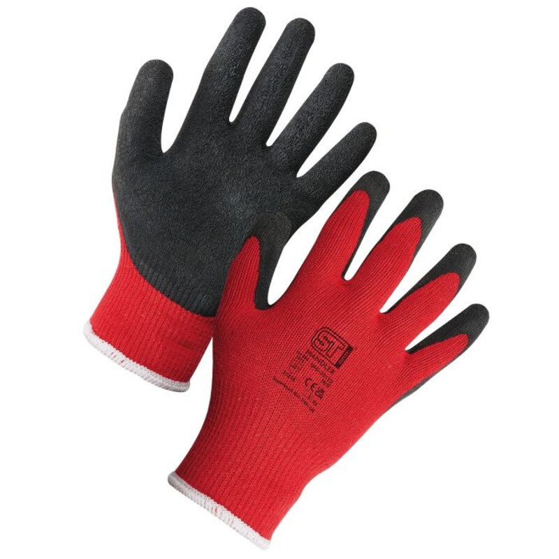 Supertouch Handler Work Gloves - Red - 120 Pairs Thumbnail