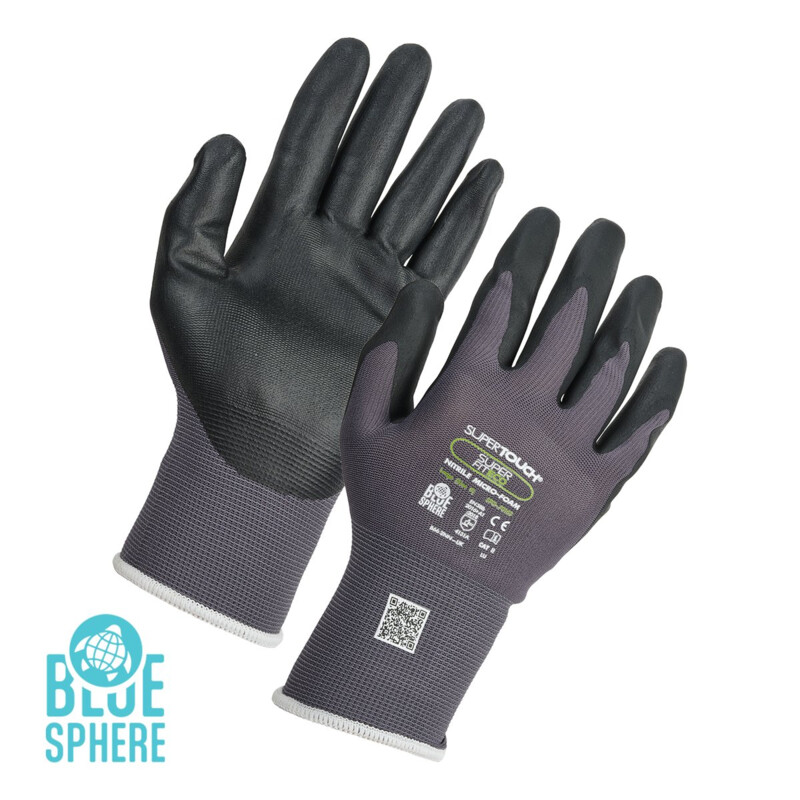 Supertouch Superfit Eco SF Nitrile Micro Foam Work Gloves - 120 Pairs Thumbnail