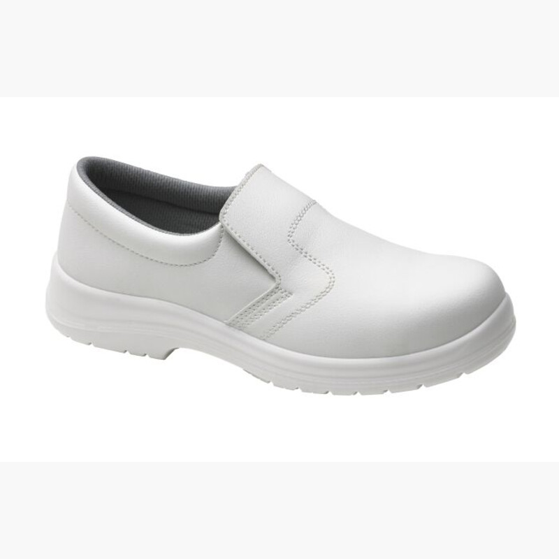 Supertouch Food-X Slip-On Safety Shoes - White Thumbnail