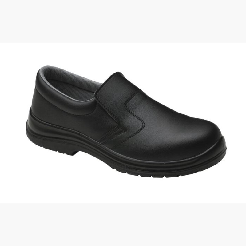 Supertouch Food-X Slip-On Safety Shoes - Black Thumbnail