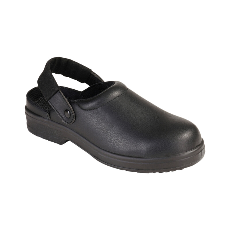 Supertouch Safety Clog - Black Thumbnail