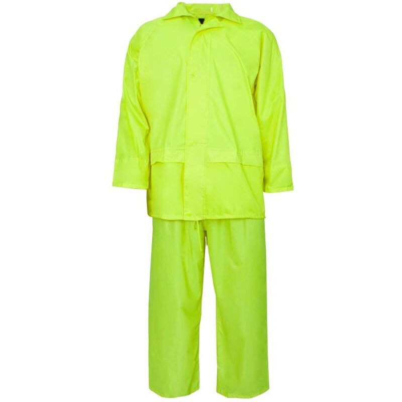 Supertouch Polyester/PVC Rainsuit Work Coveralls - Yellow Thumbnail