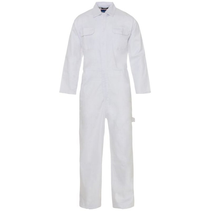 Supertouch Polycotton Work Coverall Basic - White Thumbnail