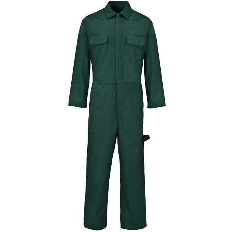 Supertouch Bottle Polycotton Work Coverall Basic - Bottle Green Thumbnail