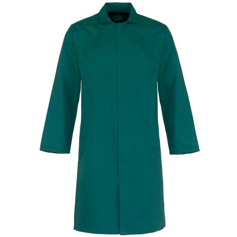 Supertouch Polycotton Food Coat - Kelly Green - Work Coveralls Thumbnail