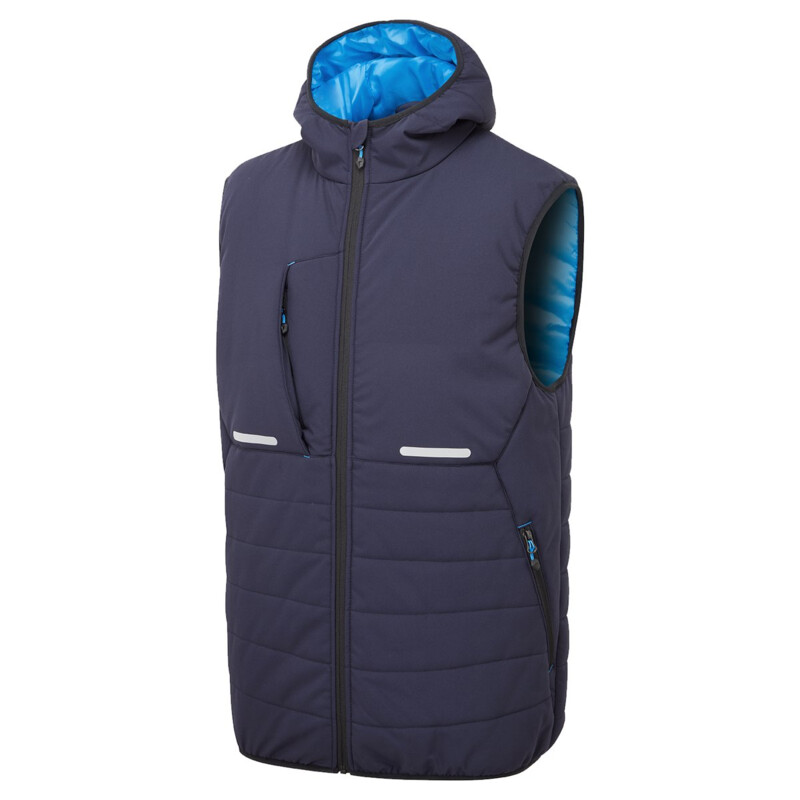 Supertouch Padded Bodywarmer Gilet - Navy Thumbnail