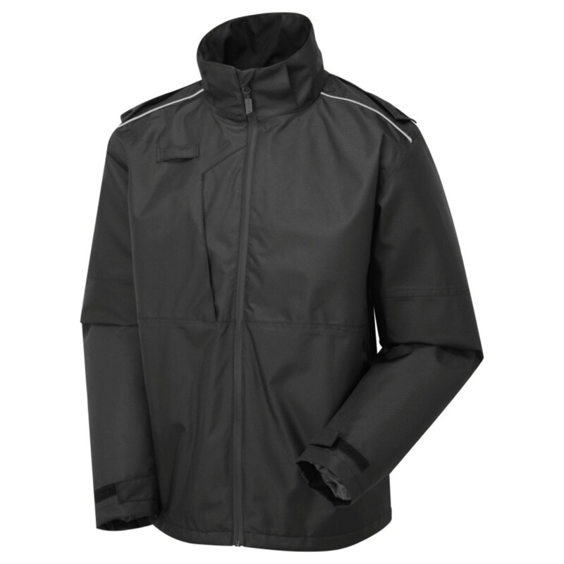 Supertouch System Eco Winter Work Jacket - Black Grey Thumbnail