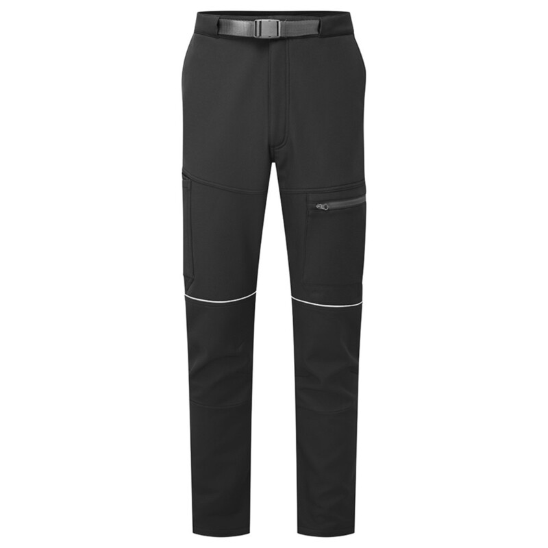 Supertouch System Eco Work Softshell Trousers - Black Grey Thumbnail