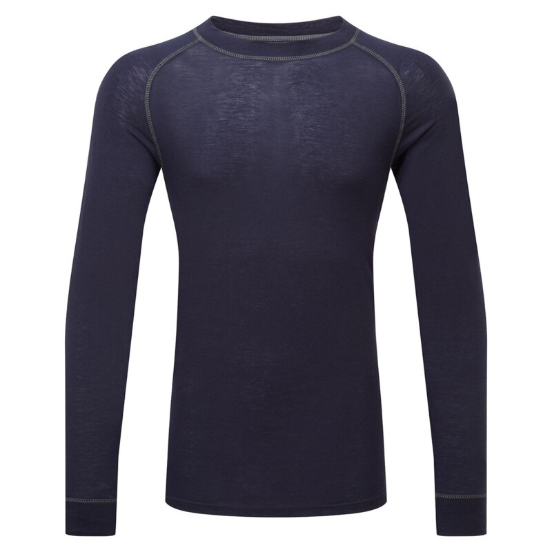 Supertouch System Eco Tencel/Merino Baselayer Top - Navy Thumbnail