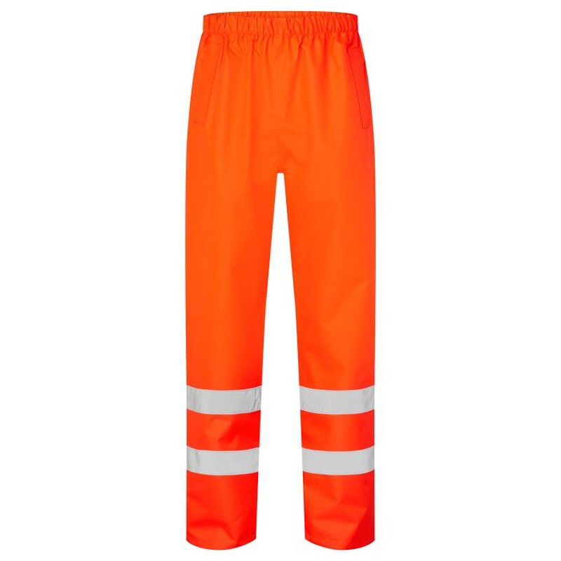 Supertouch Hi Vis Trousers - Orange Thumbnail