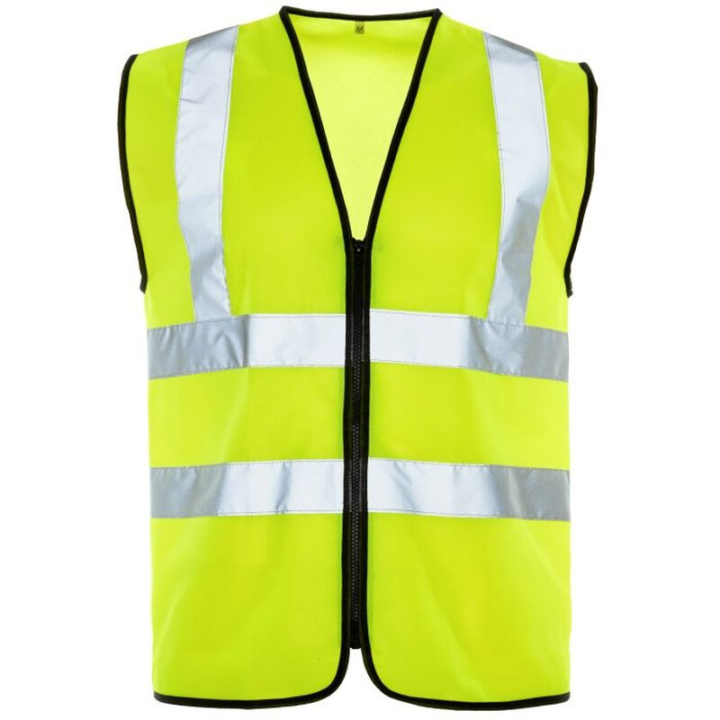 Supertouch Hi Vis Vest - Binding Zip - Yellow Thumbnail