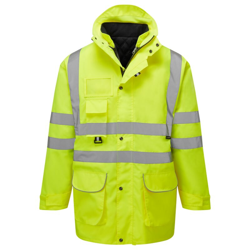 Supertouch Hi Vis Parka - Yellow Thumbnail