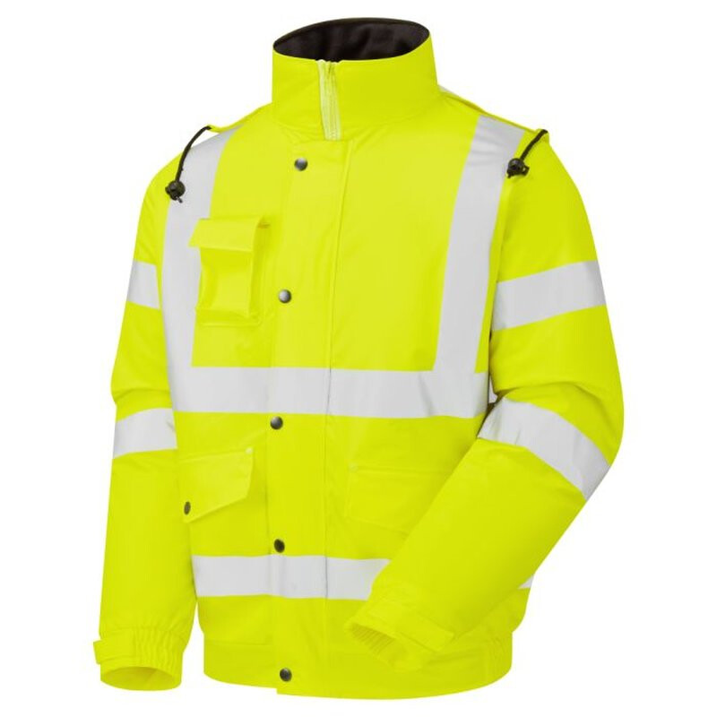 Supertouch Hi Vis Stormflex Bomber Jacket - Yellow Thumbnail