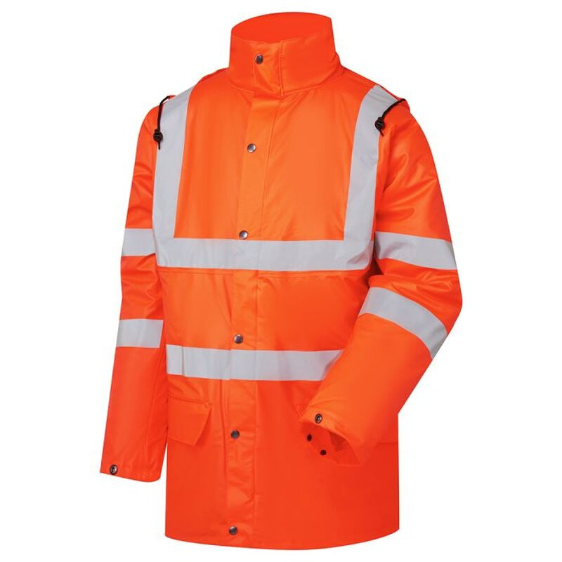 Supertouch Hi Vis Stormflex Parka - Orange Thumbnail