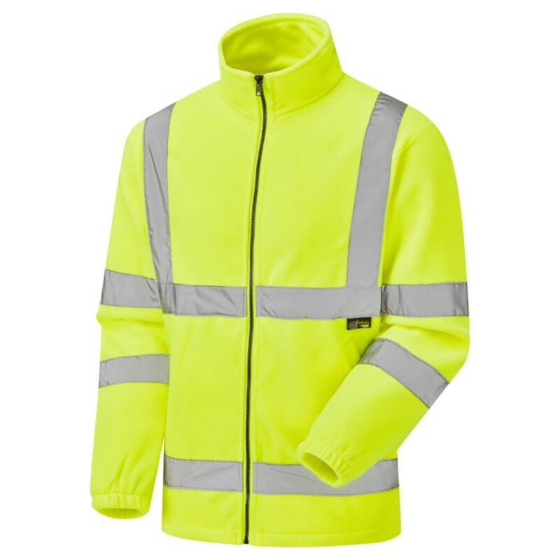Supertouch Hi Vis Fleece Jacket - Yellow Thumbnail