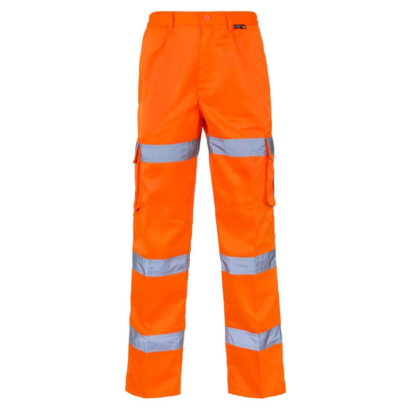 Supertouch Hi Vis Band Combat Trouser - Regular - Orange Thumbnail