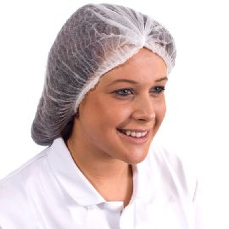 Supertouch Mob Cap - 1000 Pieces - White Thumbnail