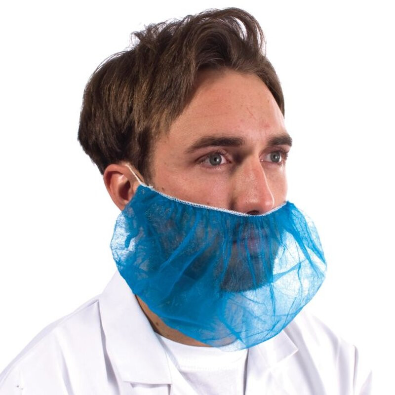 Supertouch Non-Woven Beard Mask - Blue Thumbnail