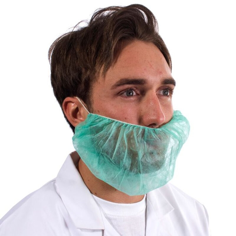 Supertouch Non-Woven Beard Mask - Green Thumbnail
