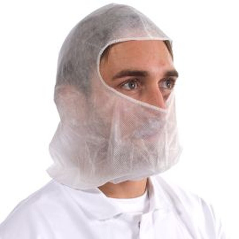 Supertouch Balaclava Hood Standard - White Thumbnail