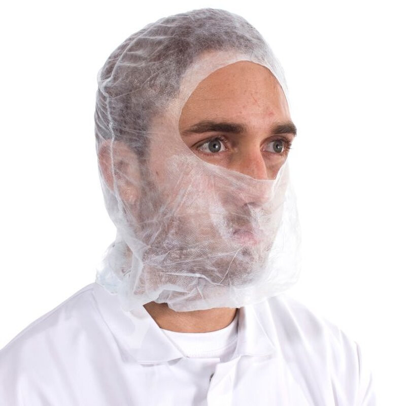 Supertouch Balaclava Hood Economy - White Thumbnail