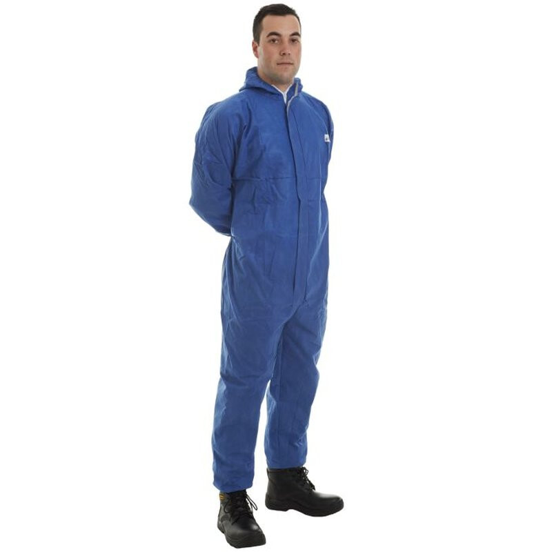 Supertouch Supertex Sms Coverall Disposable Coveralls - 50 Pieces - Blue Thumbnail
