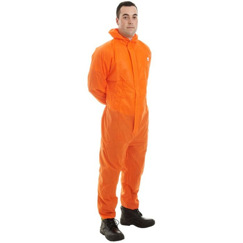 Supertouch Supertex Sms Coverall Disposable Coveralls - 50 Pieces - Orange Thumbnail