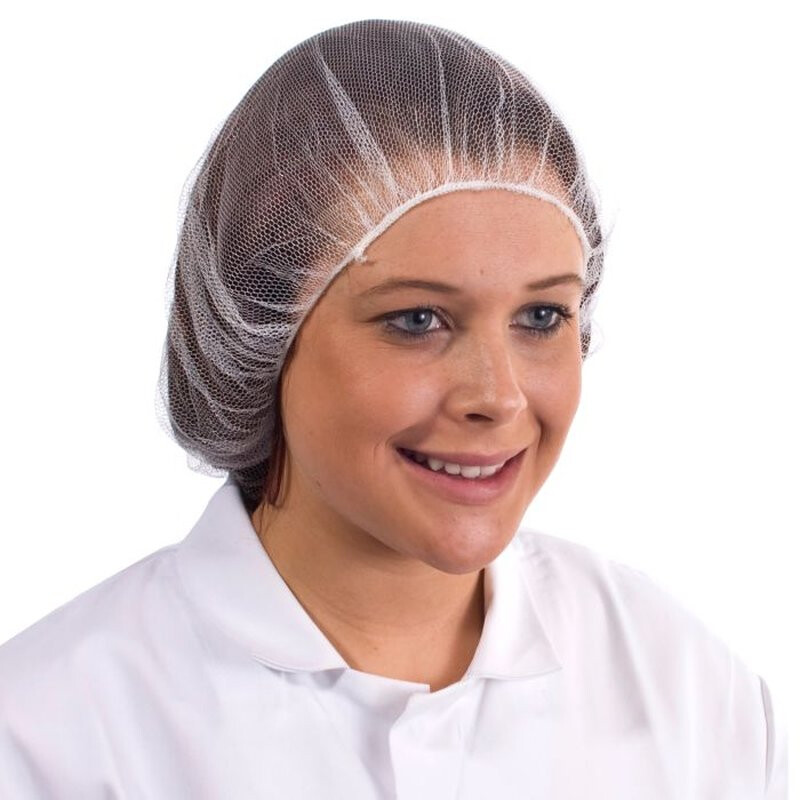 Supertouch Mesh Hairnet - 1000 Pieces - White Thumbnail