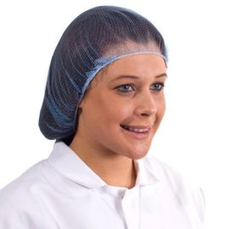 Supertouch Mesh Hairnet - 1000 Pieces - Blue Thumbnail