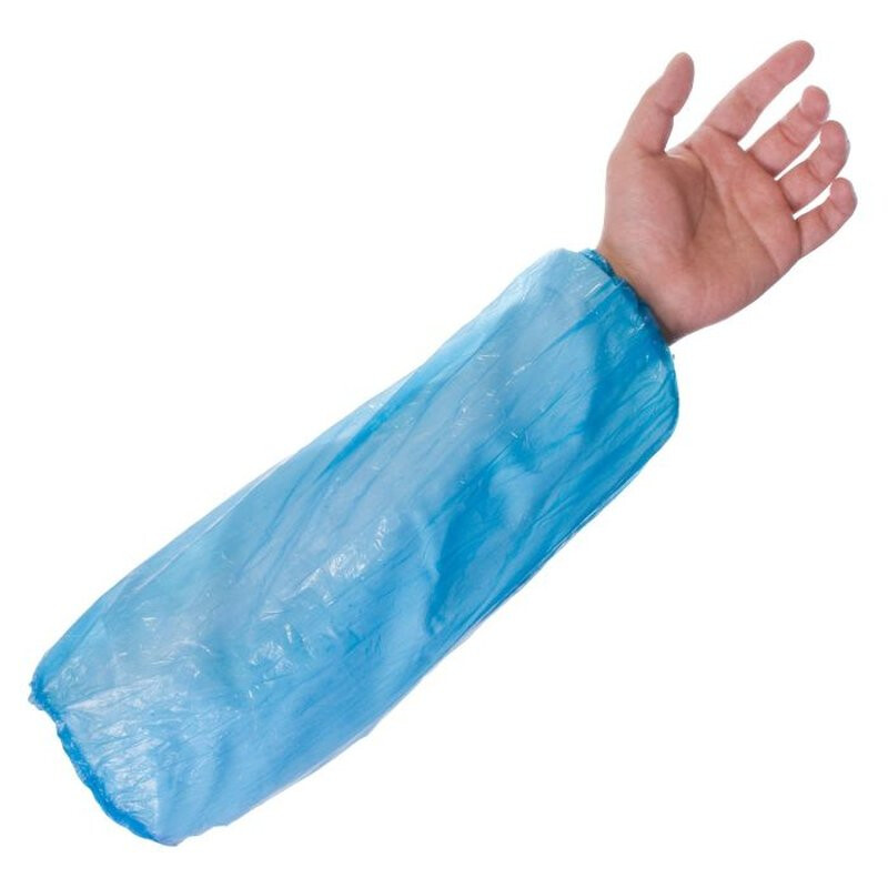 Supertouch Economy PE Disposable Oversleeves - 2000 Pieces - Blue Thumbnail