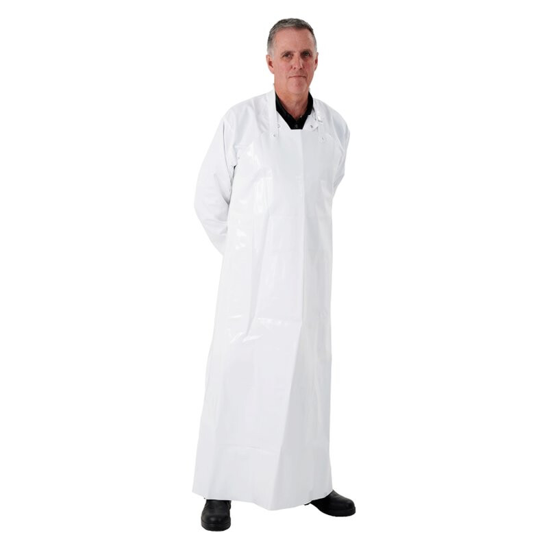 Supertouch Heavy Duty Waterproof Apron Disposable Coveralls - 50 Pieces - Green Thumbnail