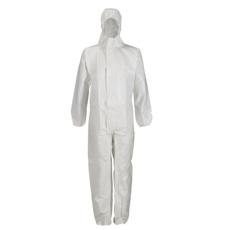 Supertouch Supertex Pro Coverall Disposable Coveralls - 50 Pieces - White Thumbnail