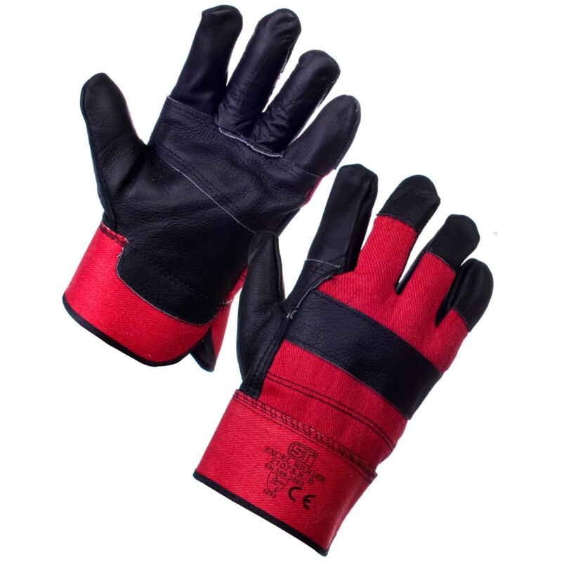 Supertouch Excel Rigger Work Gloves - Red - 120 Pairs Thumbnail