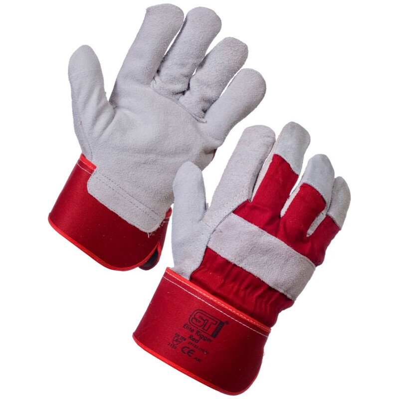 Supertouch Elite Rigger Work Gloves - Red - 120 Pairs Thumbnail